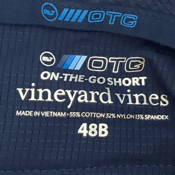 Vineyard Vines On the Go Shorts Size 48B Flat Front Stretch - Picture 7 of 10
